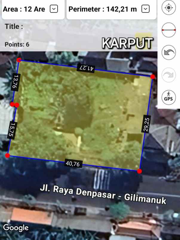 dijual tanah abian tuwung