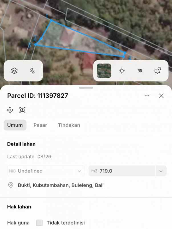dijual tanah air sanih tejakula