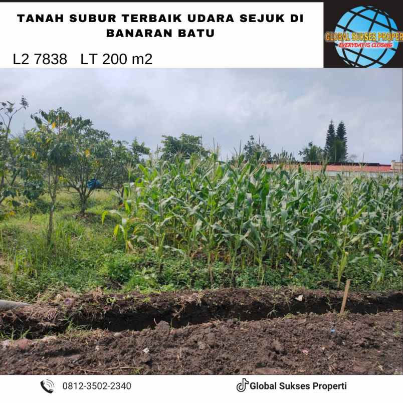 dijual tanah banaran