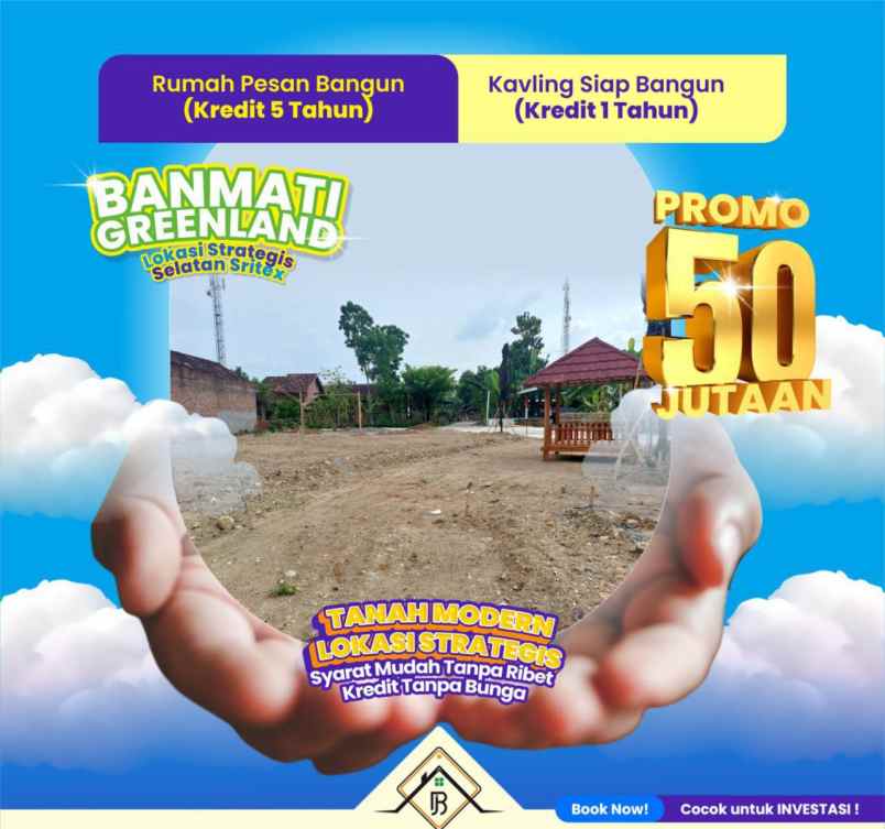 dijual tanah banmati sukoharjo jawa tengah