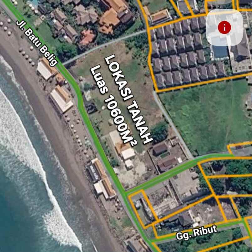 dijual tanah batu beliq