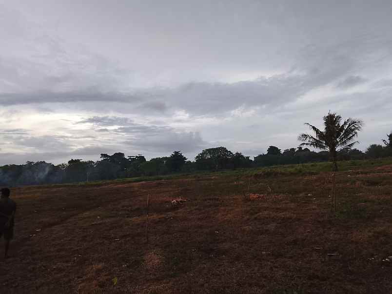 dijual tanah dekat pantai dan kampung