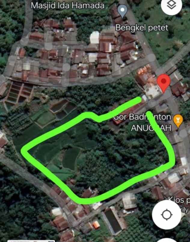 dijual tanah desa kutajaya cicurug sukabumi