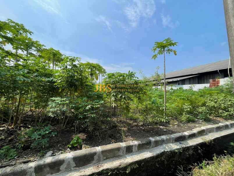 dijual tanah di komplek pergudangan mabar estate medan