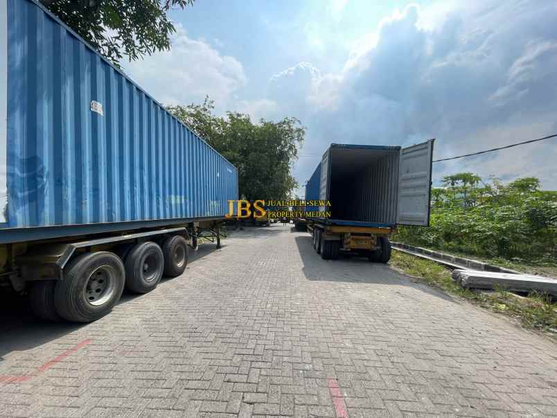 dijual tanah di komplek pergudangan mabar estate medan