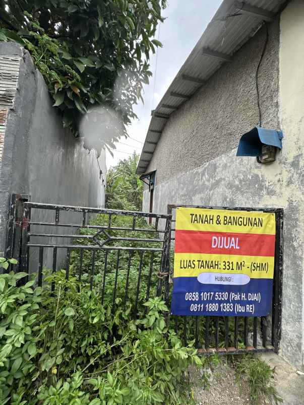 dijual tanah gratis bangunan