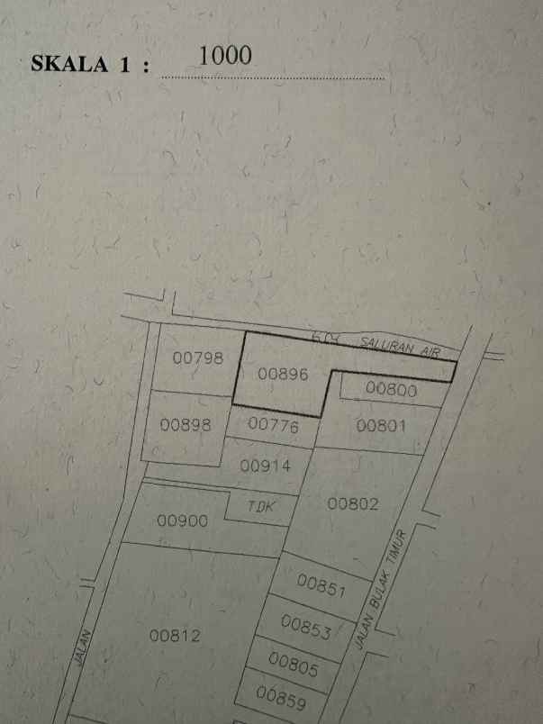 dijual tanah gratis bangunan