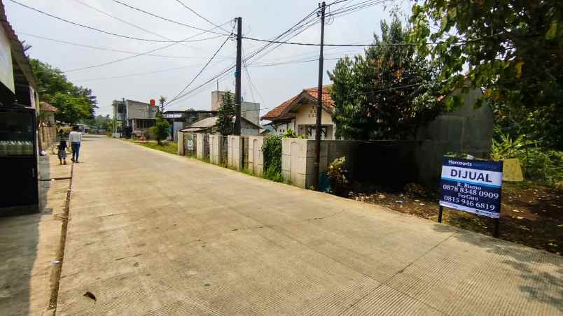 dijual tanah ja an jampang kali suren