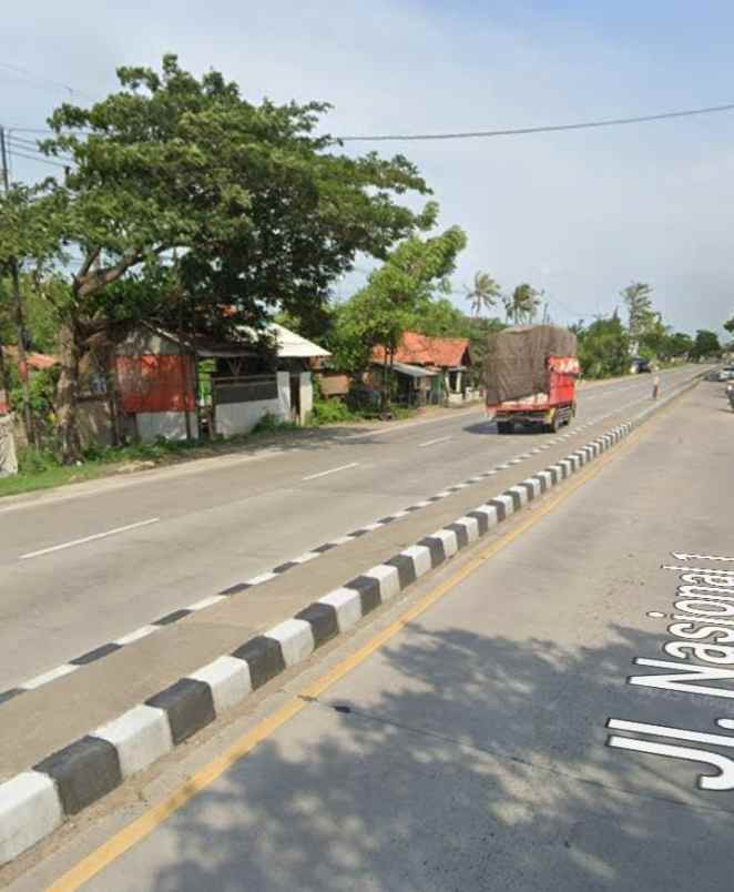 dijual tanah jalan pantura losarang
