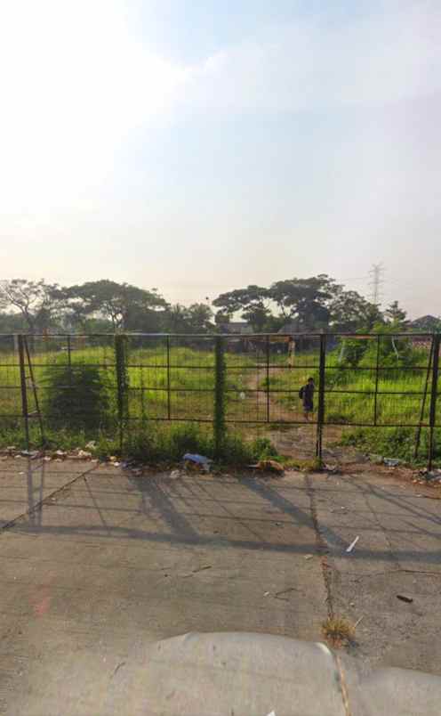 dijual tanah jalan raya bumi anggrek