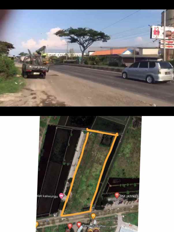 dijual tanah jl arteri kaliwungu