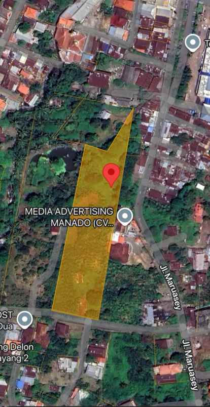 dijual tanah jl maruasey kel malalayang