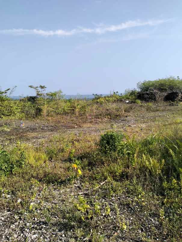 dijual tanah jl pantai batu