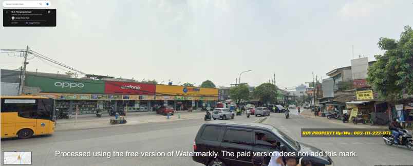 dijual tanah jl plumpang semper tugu