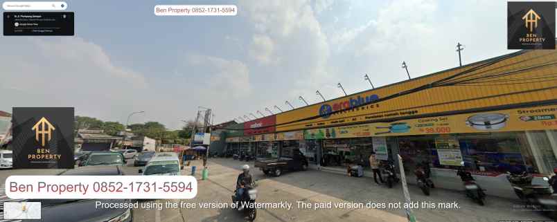 dijual tanah jl plumpang semper tugu