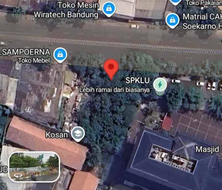 dijual tanah jl soekarno hatta