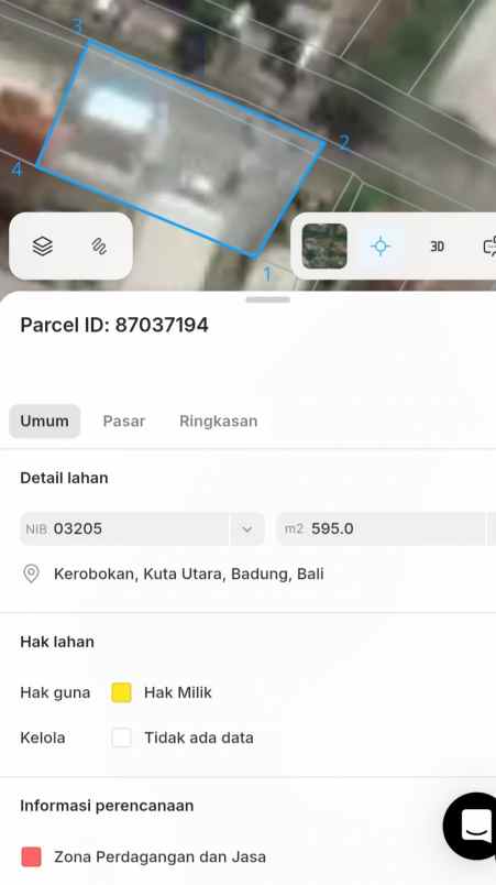 dijual tanah ketewel