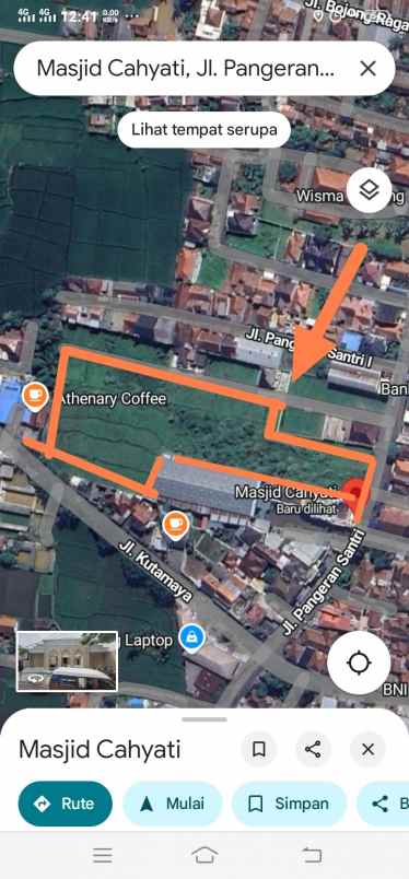 dijual tanah komersil di pusat kota sumedang selatan