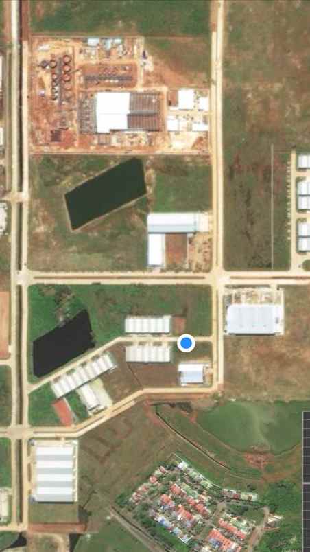 dijual tanah komplek pergudangan