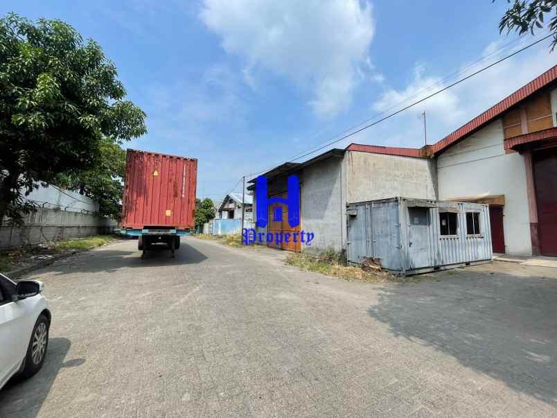 dijual tanah komplek pergudangan mabar