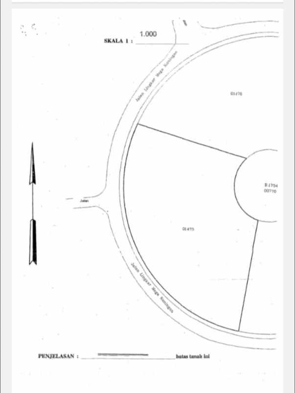 dijual tanah mega kuningan