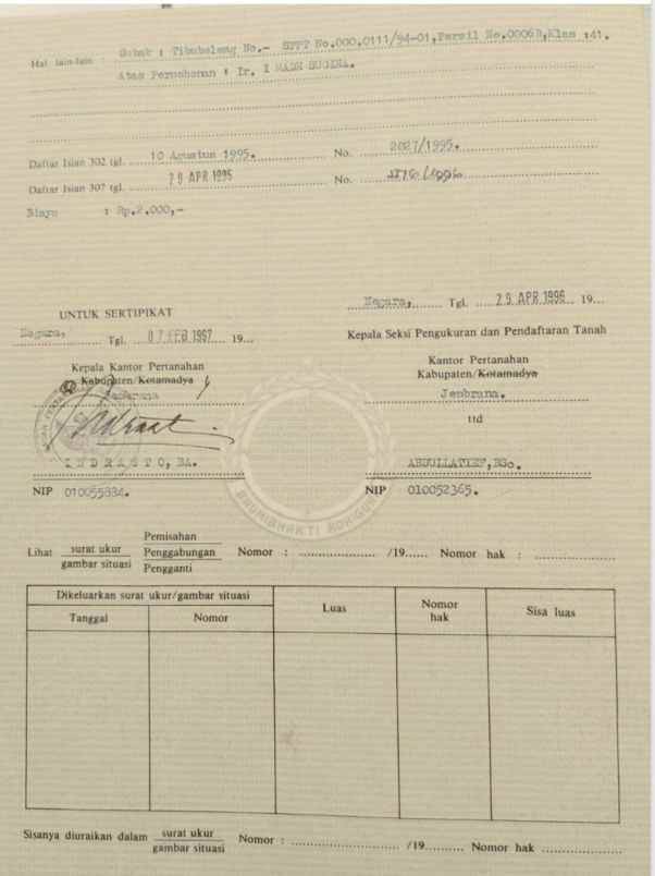 dijual tanah penyaringan