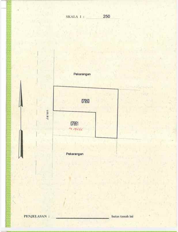 dijual tanah rajawali 3