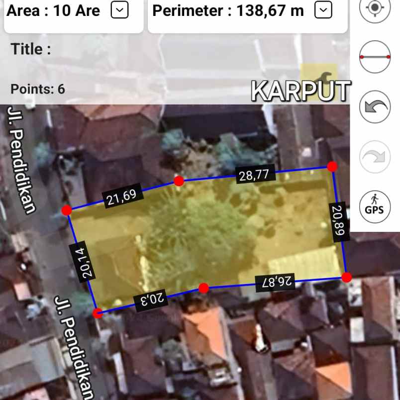 dijual tanah sidakarya