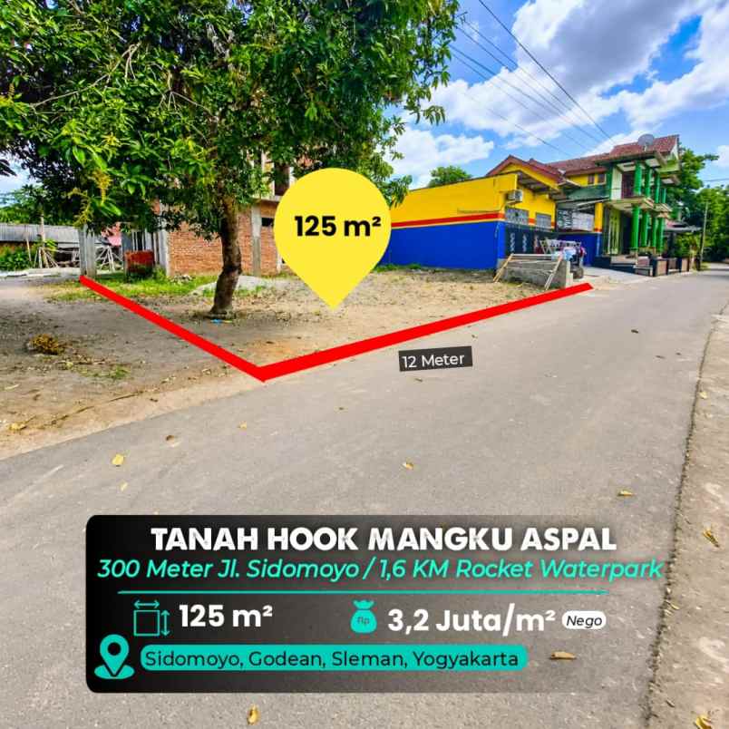 dijual tanah sidomoyo