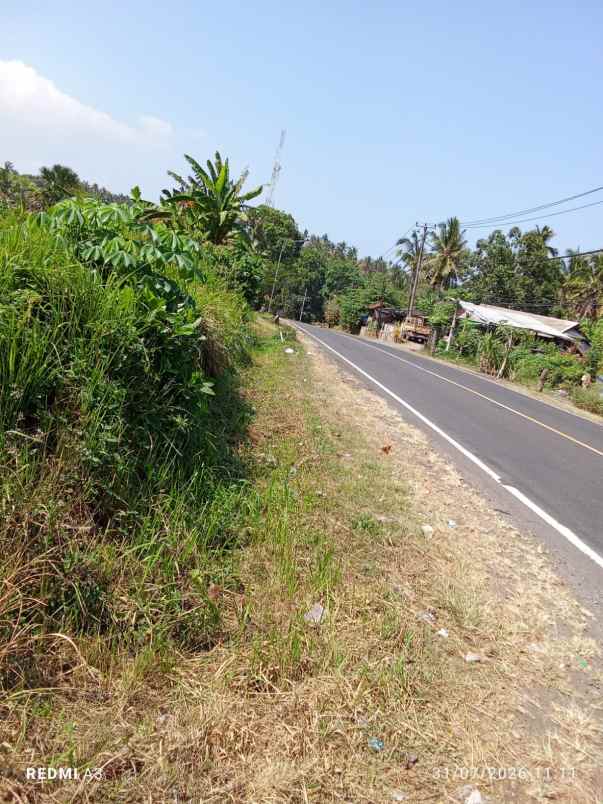 dijual tanah strategis dengan view sawah dan bukit