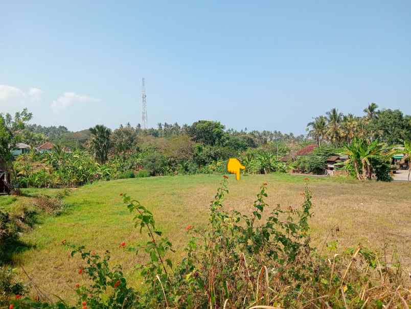 dijual tanah strategis dengan view sawah dan bukit