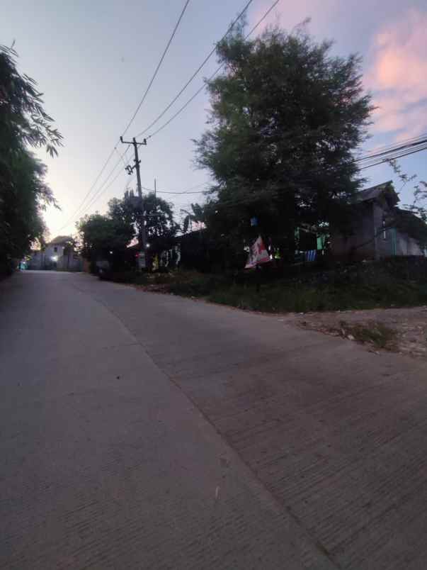 dijual tanah strategis di gunung sari citeureup