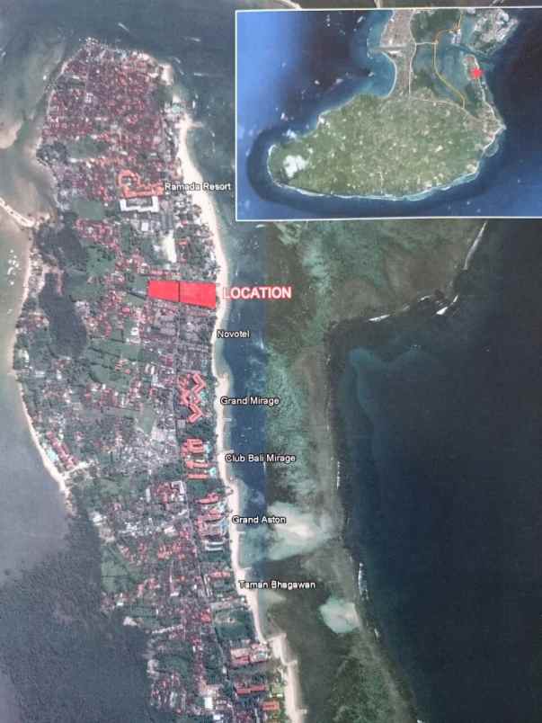 dijual tanah tanjung benoa
