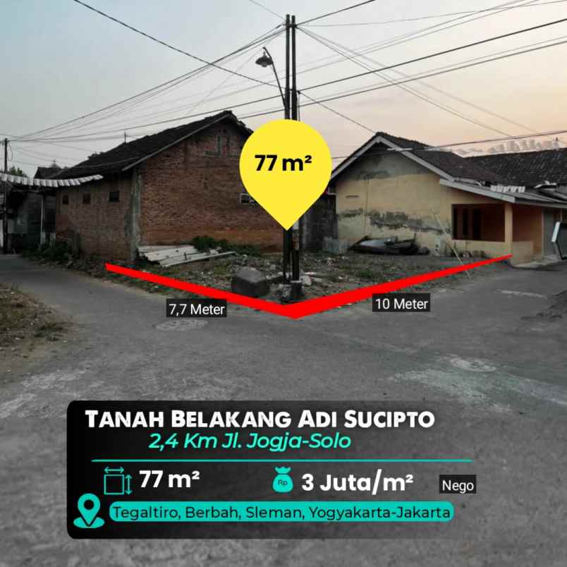 dijual tanah tegaltirto