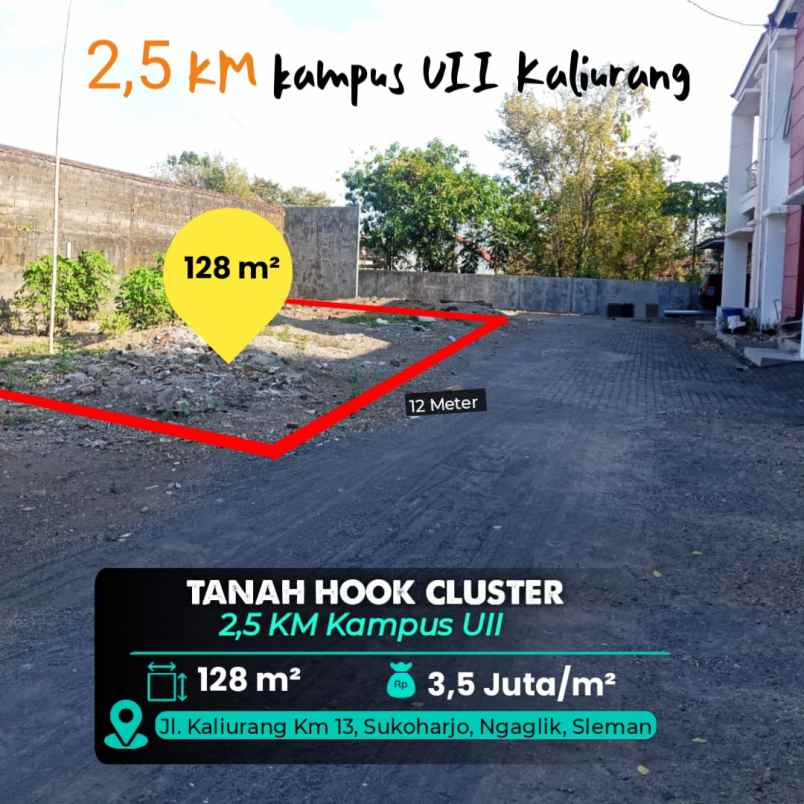 dijual tanah uii kampus