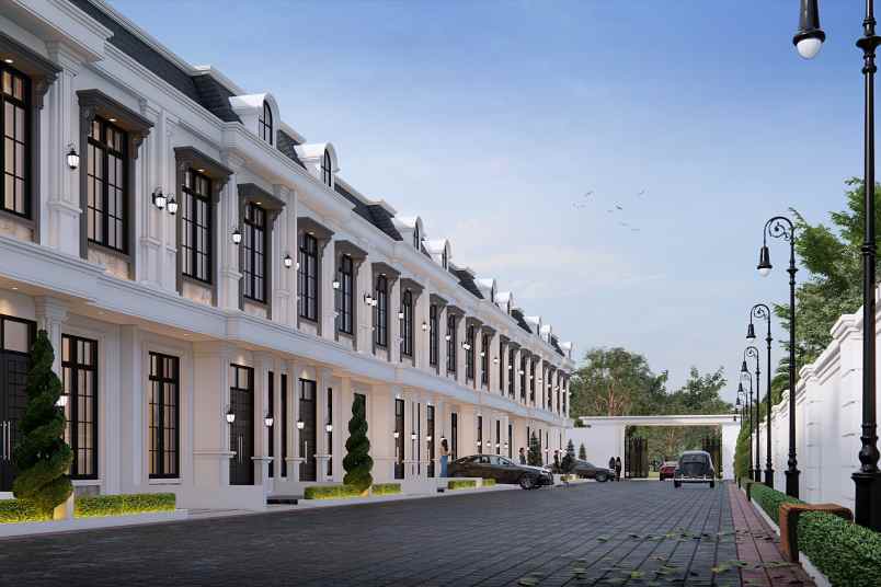 dijual villa jalan purwosari cemara