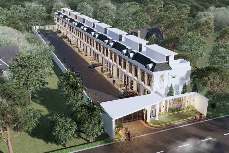 dijual villa jalan purwosari cemara