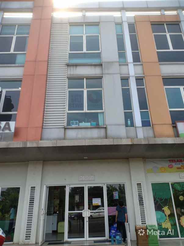 disewakan ruko gudang kantor burgundy summarecon