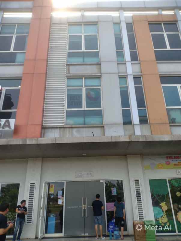 disewakan ruko gudang kantor burgundy summarecon