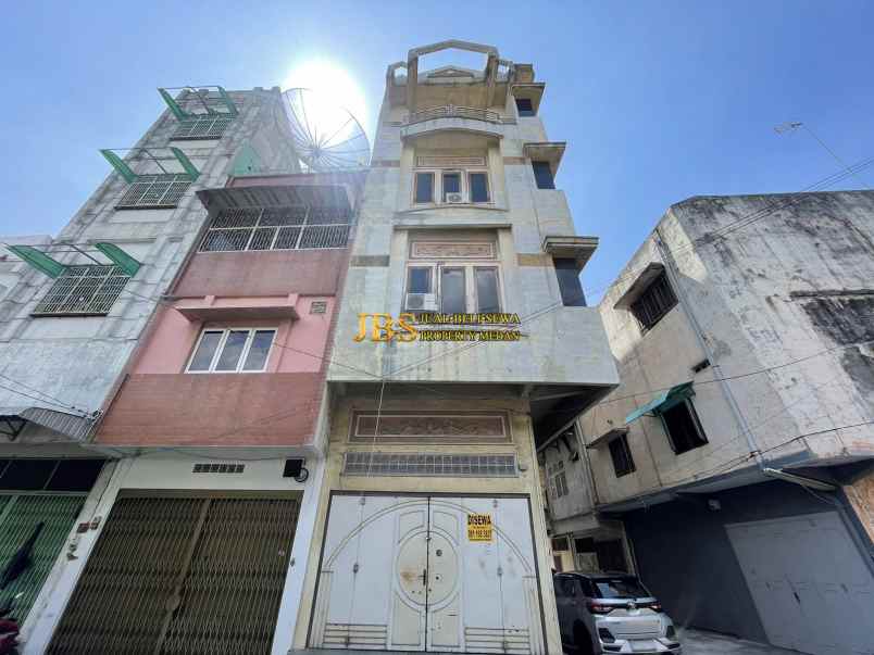 disewakan ruko gudang kantor jalan ansari dekat jl m h