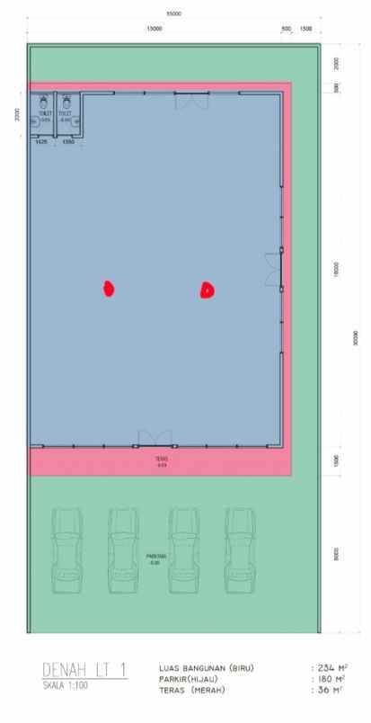 disewakan ruko gudang kantor jalan puri widya kencana