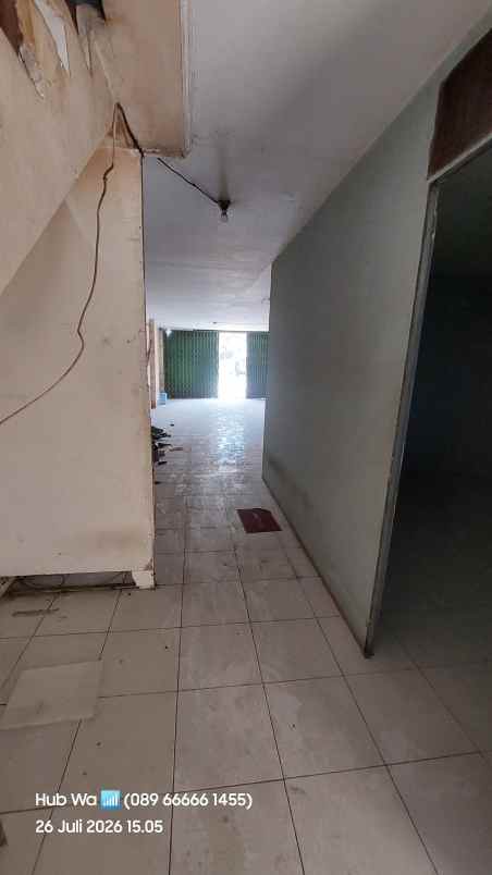 disewakan ruko gudang kantor jalan raya dadap kosambi