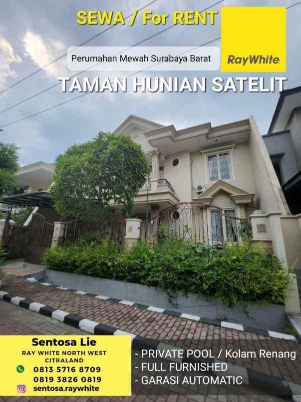 disewakan rumah jalan taman hunian sqtelit