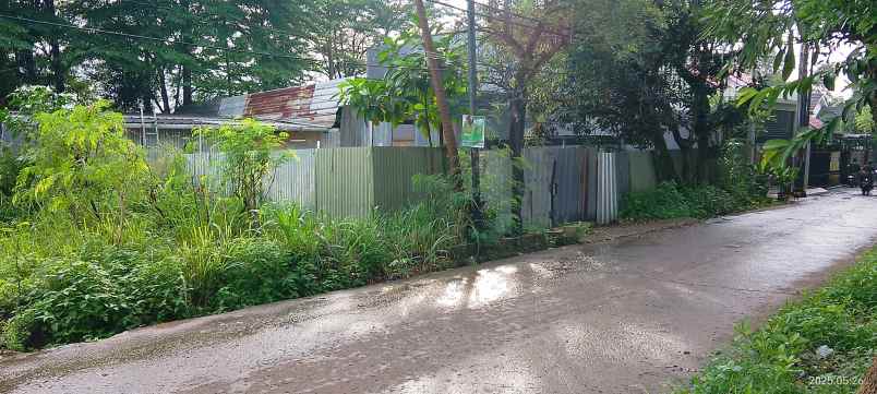 disewakan tanah 100m2 jalan pahlawan pondok cabe depok