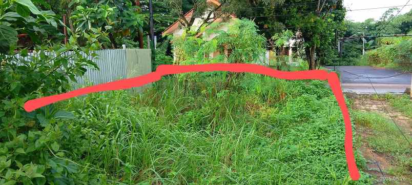 disewakan tanah 100m2 jalan pahlawan pondok cabe depok