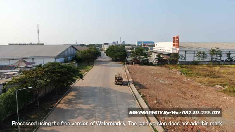 disewakan tanah jl marunda makmur