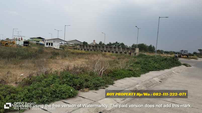 disewakan tanah jl marunda makmur