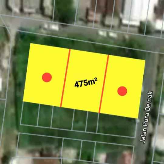 disewakan tanah pemecutan klod