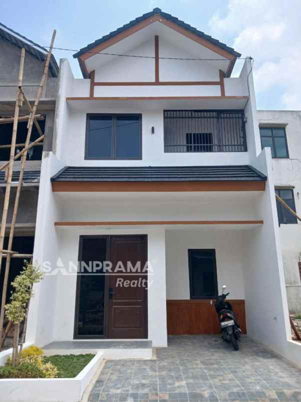 dp 0 rumah design japan scandinavian di sawangan depok