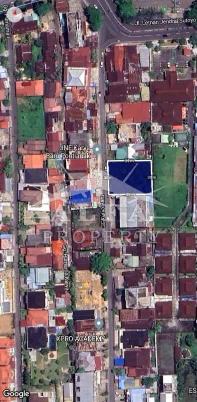 jual cepat tanah luas tengah kota siap bangun